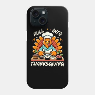 Quirky Thanksgiving Turkey - Suhsi Lovers Phone Case