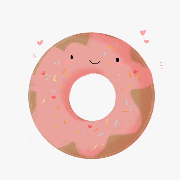 Donut -cute pattern by Evedashy