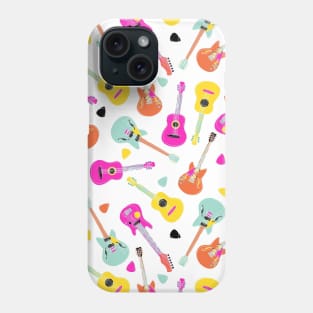 Colorful Guitars Phone Case