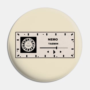 Taemin - Nemo Song Label Pin