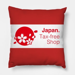 Japan. Tax-free shop Pillow