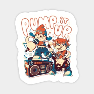 Pump It Up - Retro Game Geek Gift Magnet