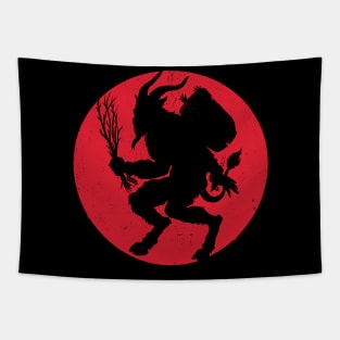 Merry Krampus Tapestry