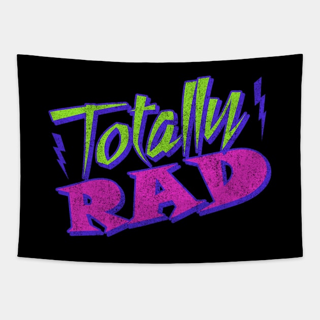 Totally Rad Vintage 80's Tapestry by Flippin' Sweet Gear