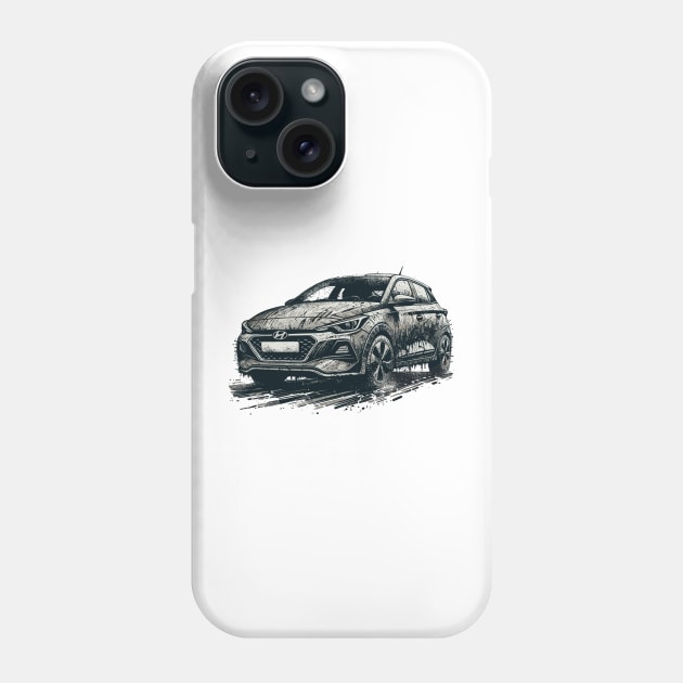 Hyundai i20 Phone Case by Vehicles-Art