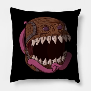 Mimic Treasure Chest Pillow