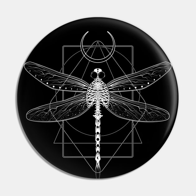 Magical cosmic dragonfly Pin by Von Kowen