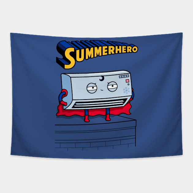 Summerhero! Tapestry by Raffiti