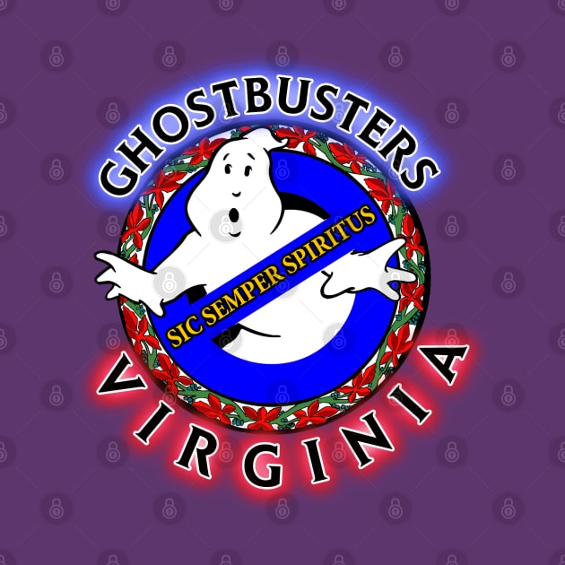 REAL GBVA Stamp Tee by Ghostbusters Virginia