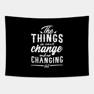 'End Up Changing Us' Autism Awareness Shirt Tapestry