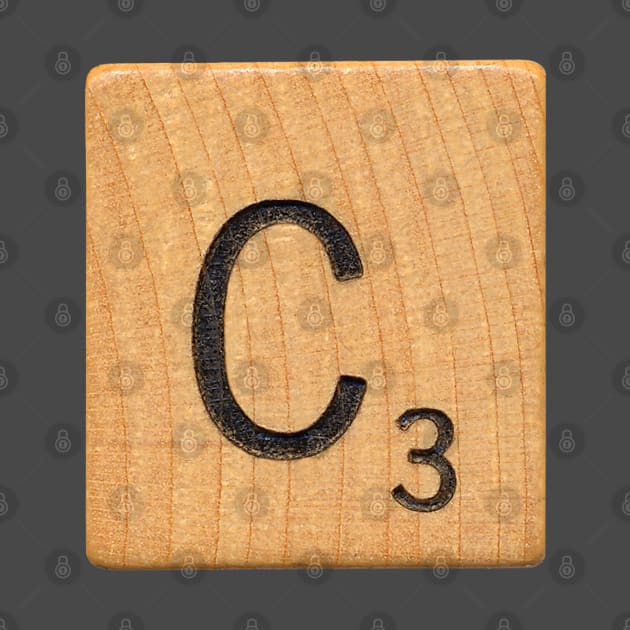 Letter Tile 'C' by RandomGoodness