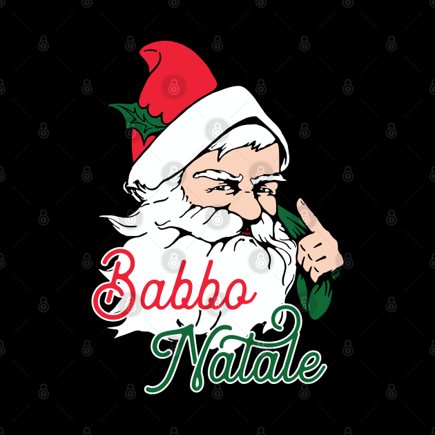 Babbo Natale: Italian Santa Claus graphic by Vector Deluxe