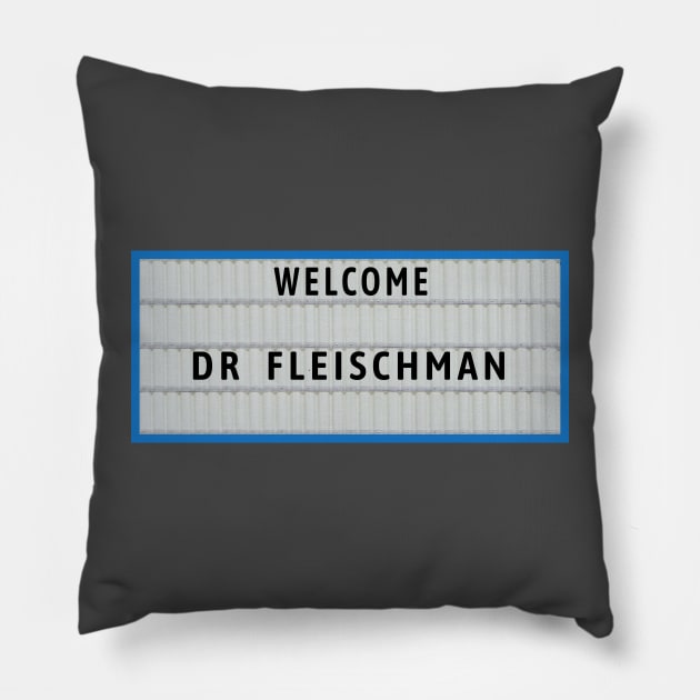 Northern Exposure Joel Fleischman Welcome Cicely Pillow by SonnyBoyDesigns