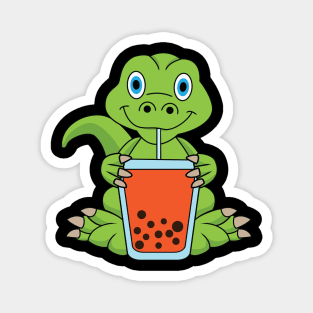 Dino Boba Magnet