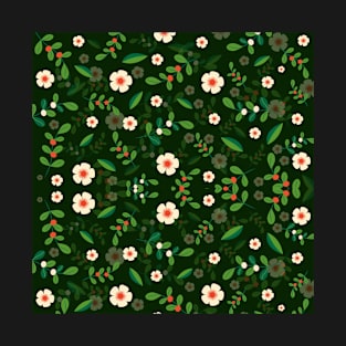 Spring flowers pattern T-Shirt