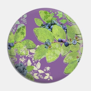 Blueberries from Nova Scotia Pin