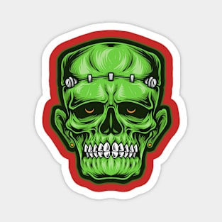 halloween skull horror 2020 Magnet