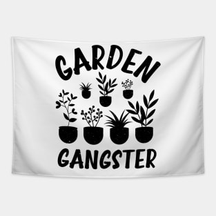 Funny Gardener Plant Lover Pun Garden Gangster Tapestry