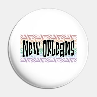 LGBTQ PRIDE EQUAL USA NEW ORLEANS Pin