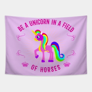 Unicorn funny saying gift Tapestry