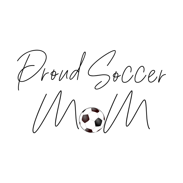 Discover Proud Soccer MoM - Soccer Mom - T-Shirt