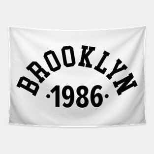 Brooklyn Chronicles: Celebrating Your Birth Year 1986 Tapestry