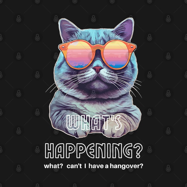 hungover cat by FayLu.Art