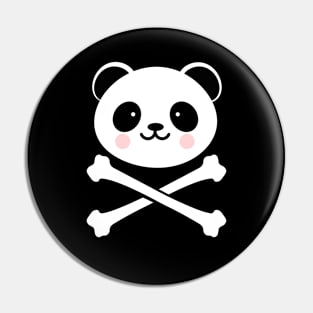 CUTE PANDA JOLLY ROGER Pin