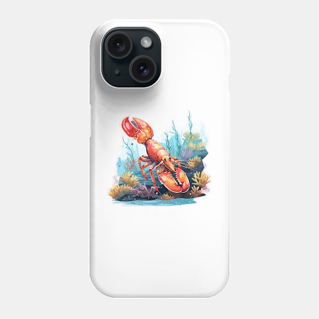 Red Lobster Phone Case by zooleisurelife