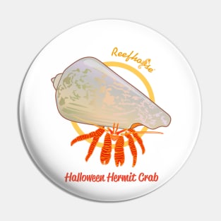 Halloween Hermit Crab Pin