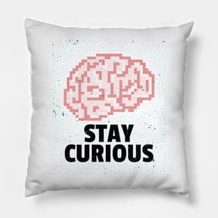 Stay Curious Pillow