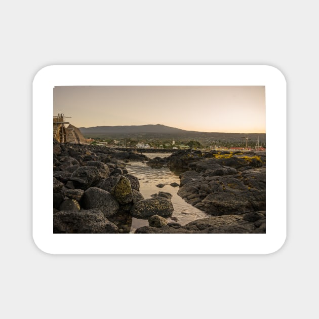 Big Island Hawaii Seascapes 2 Magnet by KensLensDesigns