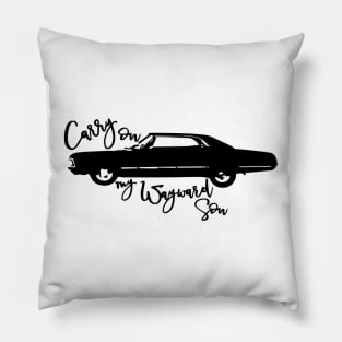 Carry on Wayward Son with Baby Pillow