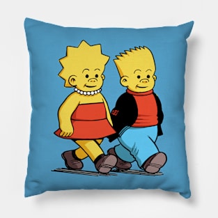 Legal Cartoon Mashup Pillow