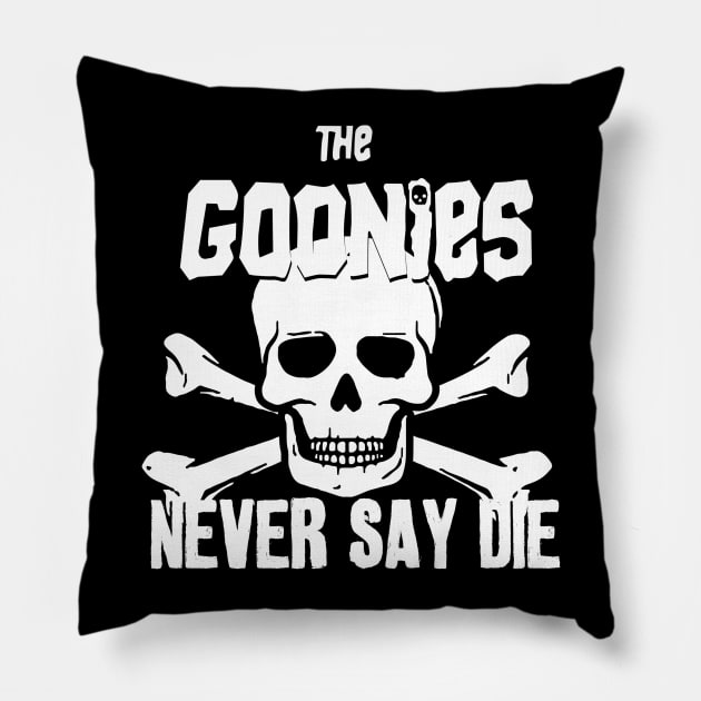 Never Say Die Pillow by bohemiangoods