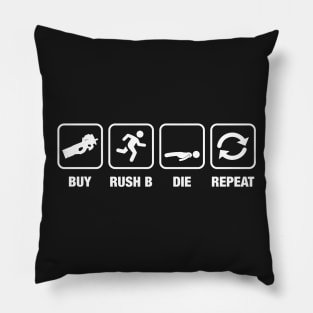 Buy Rush B Die Repeat Gaming Pillow