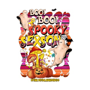 Spina Bifida Awareness - Boo Spooky retro halloween T-Shirt