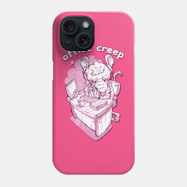 office creep Phone Case by vanpaul54