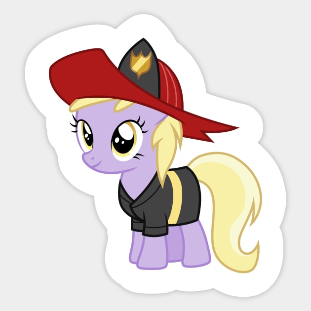 Dinky Doo Firefighter - My Little Pony - Sticker | TeePublic