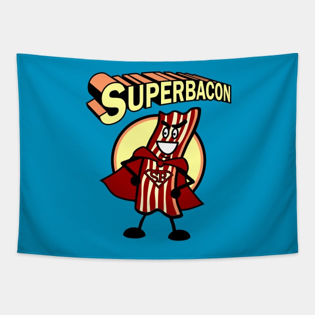Superbacon Tapestry by DavesTees