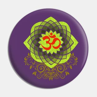 OM: Veda Mantra Pin