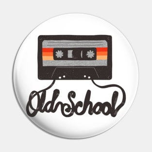 Old School Cassette Pin