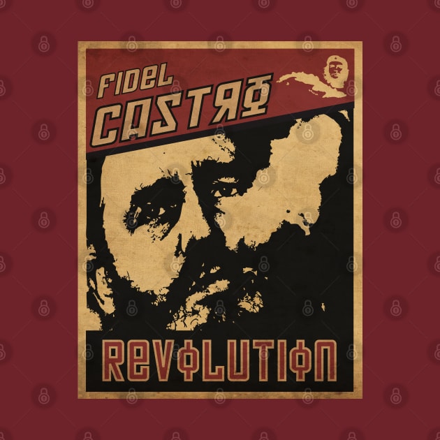 Castro Revolution by CTShirts