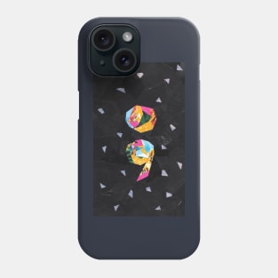 Semi Colon: Keep Going Phone Case