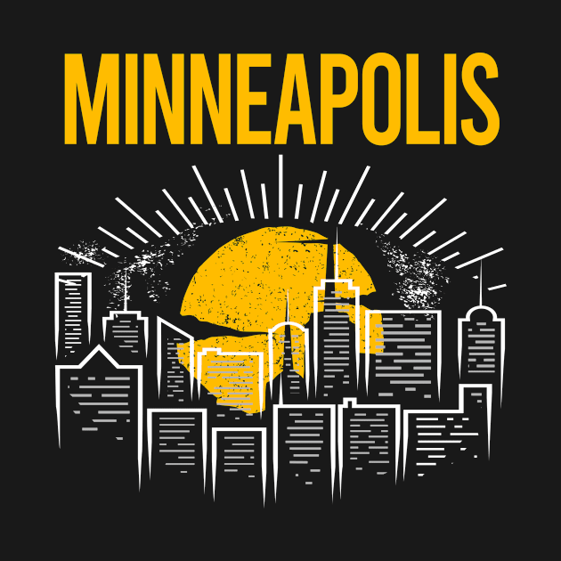 Yellow Moon Minneapolis by flaskoverhand