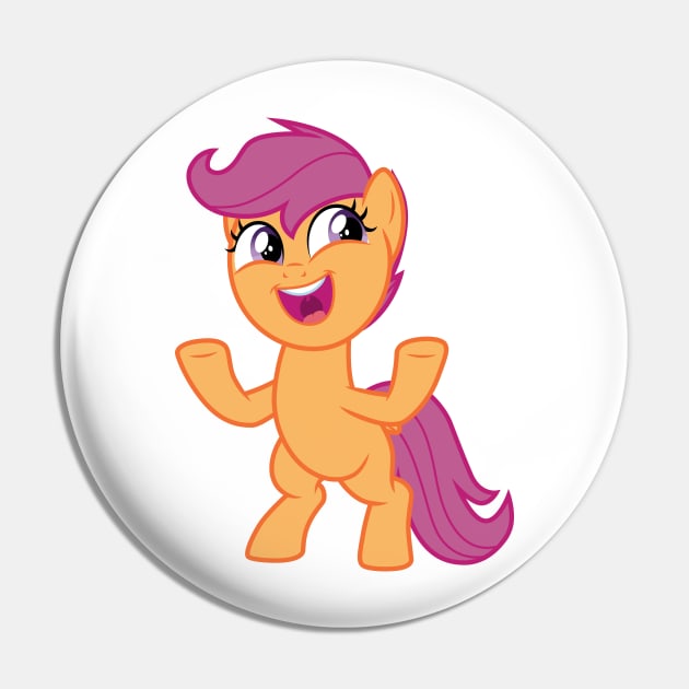 Scootaloo 2 Pin by CloudyGlow