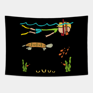 Snorkeling Tapestry