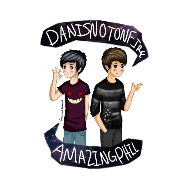 Dan and Phil by autumnraylene