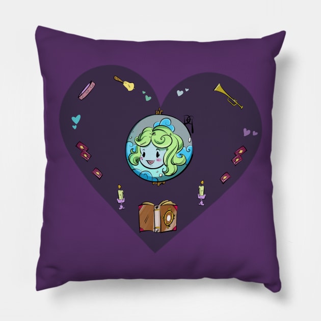 Lil Leota Pillow by Psychofishes