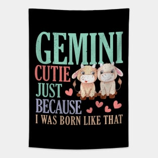 Zodiac Gemini - Funny Gemini Astrology Horoscope Gemini Girl Tapestry